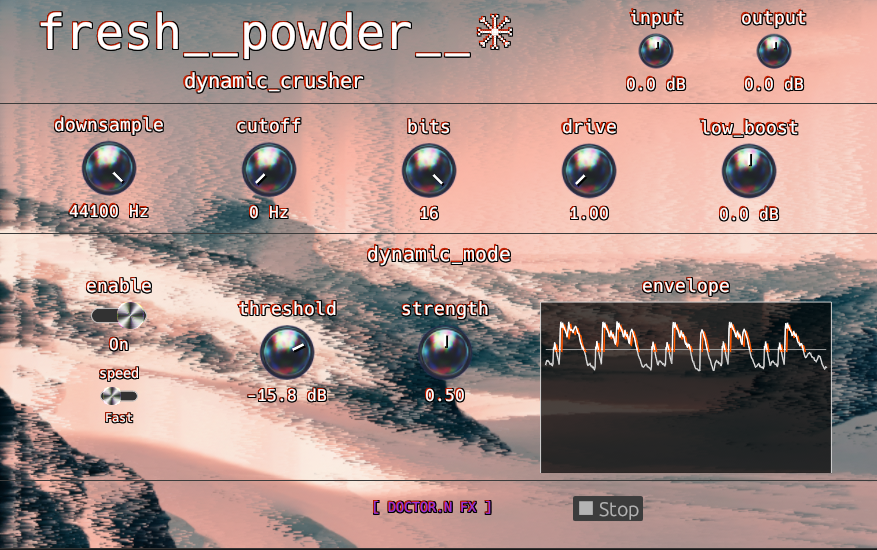 Fresh Powder plugin interface